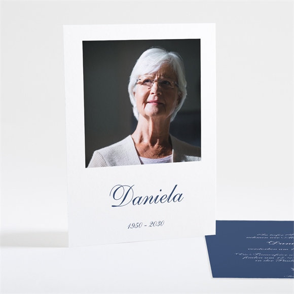 Trauerkarte Sanftmut ref.N25120