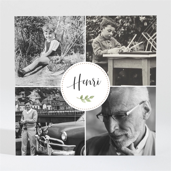 Trauerkarte Memories - Magnet ref.N3001699