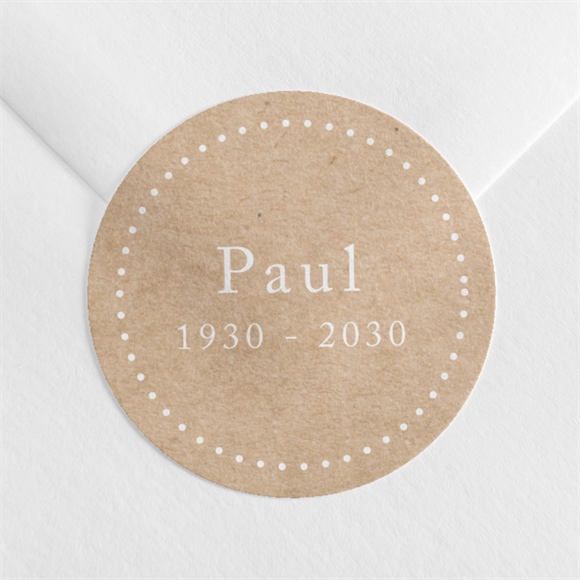 Aufkleber Trauer andenken