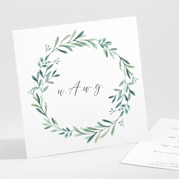 Antwortkarte Hochzeit Liebessamen ref.N301277