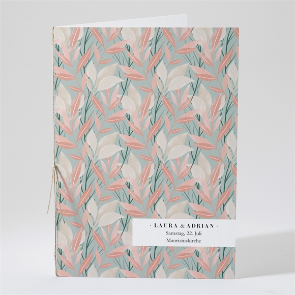 Kirchenheft Hochzeit Blättersamen ref.N491253