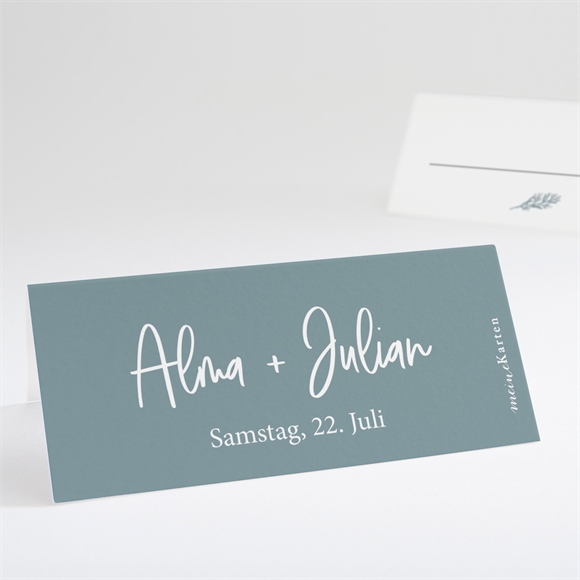 Tischkarte Hochzeit Liebeszeichnung ref.N440776