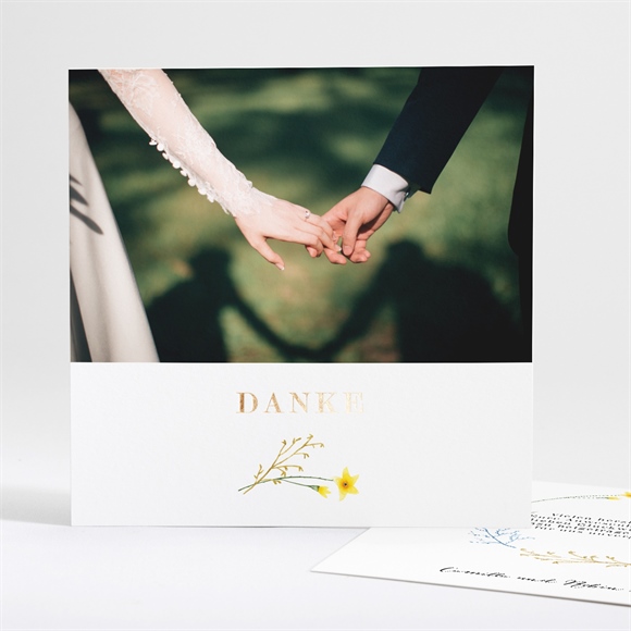 Dankeskarte Hochzeit Frühlingsgefühle ref.N351192