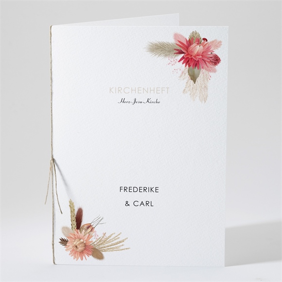 Kirchenheft Hochzeit Behutsamkeit ref.N491254