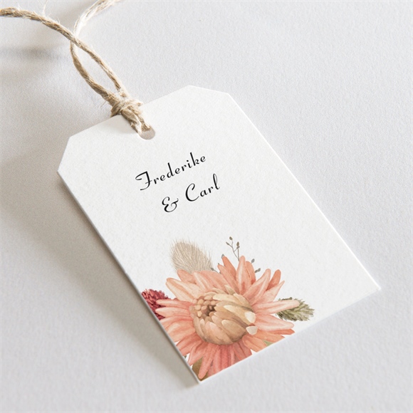 Geschenkanhänger Hochzeit Behutsamkeit ref.N291101