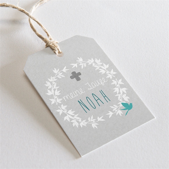 Geschenkanhänger Taufe Vogelgezwitscher ref.N291191