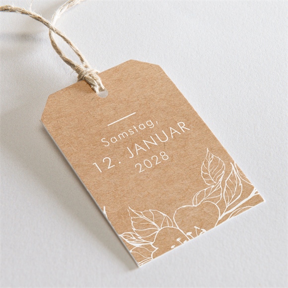 Geschenkanhänger Taufe veredelung auf kraft