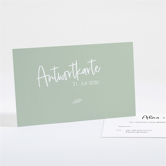 Antwortkarte Hochzeit Blühende Schönheit ref.N161165