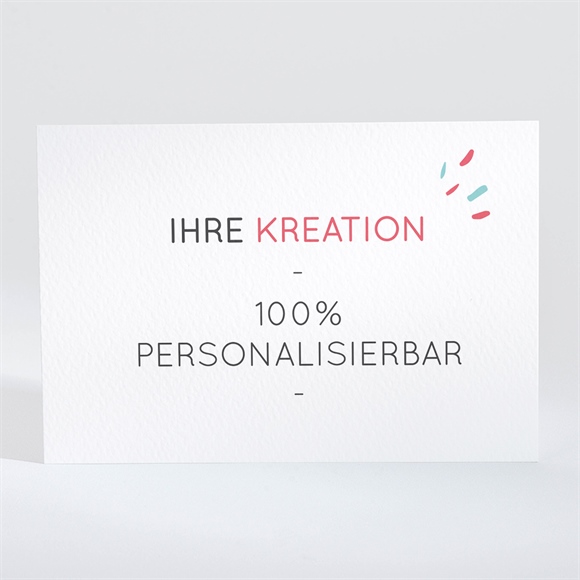 Dankeskarte Taufe Blanco - 13,8x9,5cm (N11084) ref.N11084