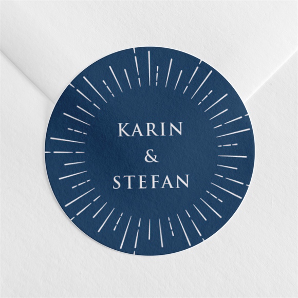 Aufkleber Hochzeit Himmelskörper ref.N360672