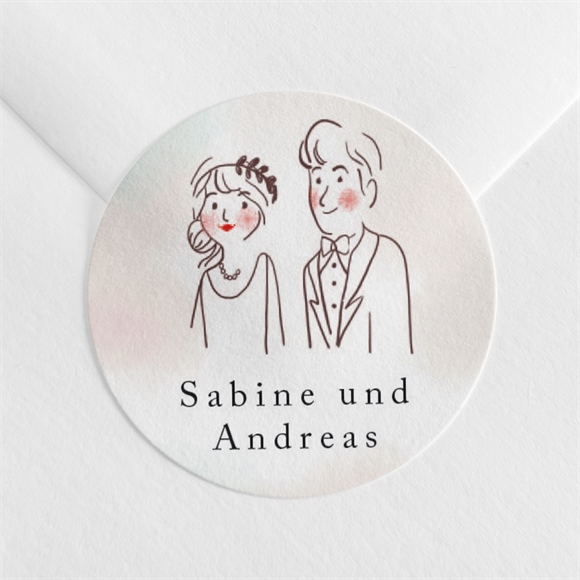 Aufkleber Hochzeit Party Time ref.N360668