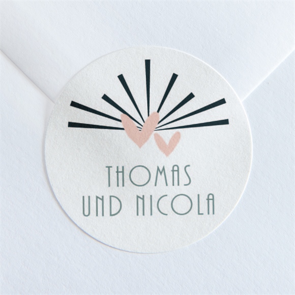 Aufkleber Hochzeit Wir zwei ref.N360135