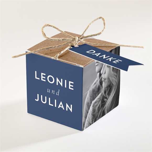 Geschenkbox Hochzeit Einzigartige Fingerabdrücke ref.N340371