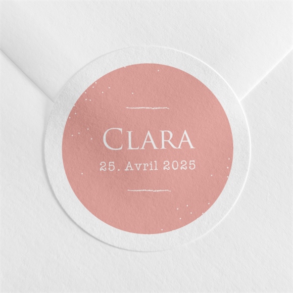 Sticker Geburt Häschen mit Luftballon ref.N360928