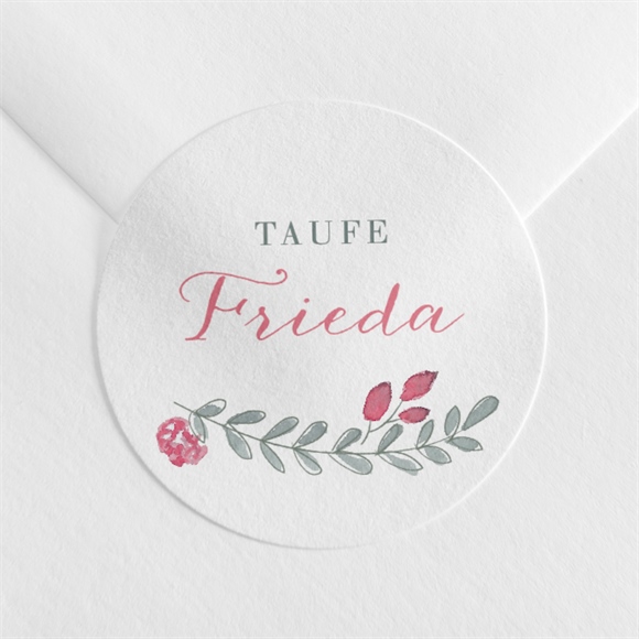 Aufkleber Taufe Rosenkranz ref.N360777