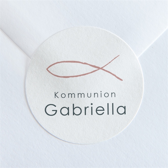 Aufkleber Kommunion Heiliger Tag ref.N360118