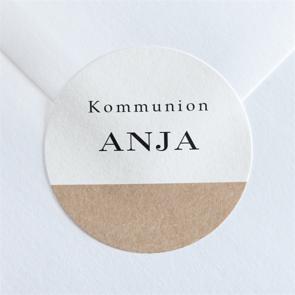 Aufkleber Kommunion Elegante Kommunion ref.N36041