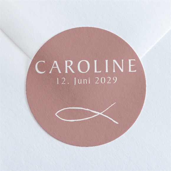 Aufkleber Kommunion Schöner Iktus ref.N360120