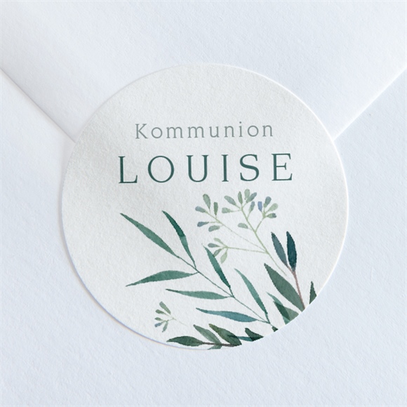 Aufkleber Kommunion Gartenfest ref.N360126