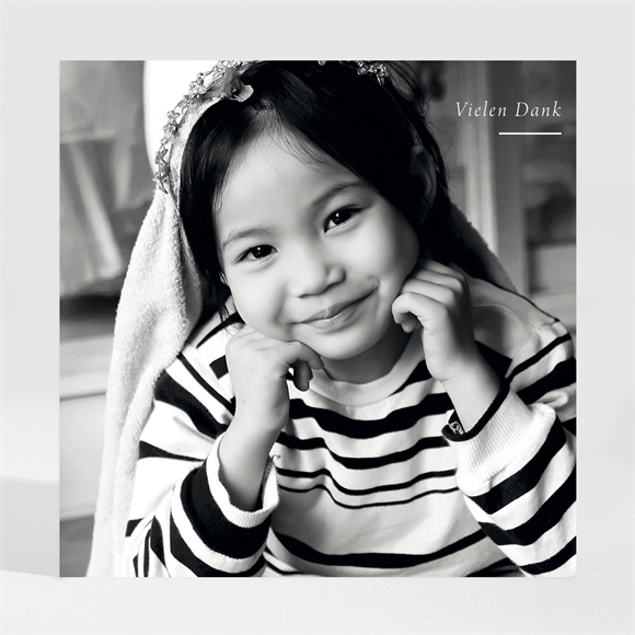 Dankeskarte Kommunion Zarte Malerei - Magnet ref.N3001821