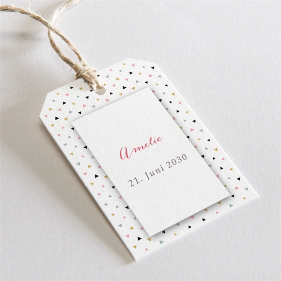 Geschenkanhänger Kommunion Festlich Modern ref.N291265