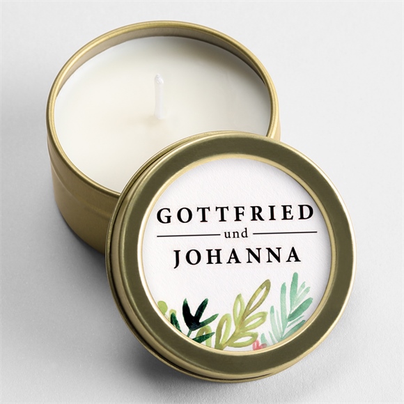 Kerze Hochzeit Blühende Wiese ref.N360667