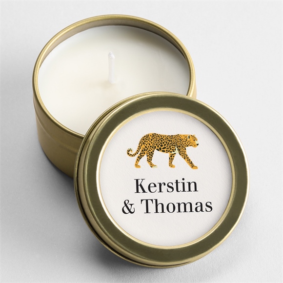 Kerze Hochzeit Wilde Natur ref.N360649