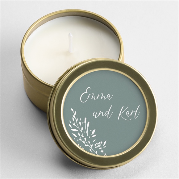 Kerze Hochzeit Poetisch & Elegant ref.N360717