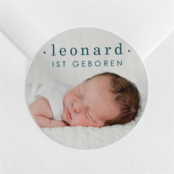 Sticker Geburt Smaragd ref.N3601012