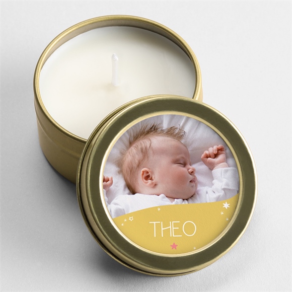 Kerze Geburt Sonnenschein ref.N3601027