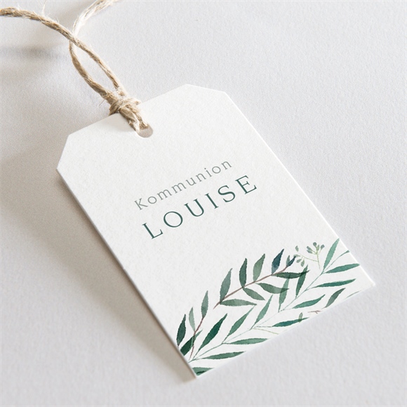 Geschenkanhänger Kommunion Gartenfest ref.N291223