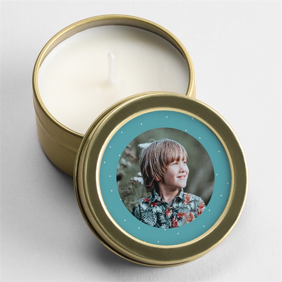 Kerze Kommunion Silberner Stern ref.N360559