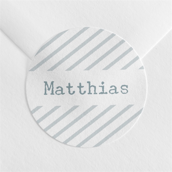 Sticker Geburt Foto Patchwork ref.N3601037