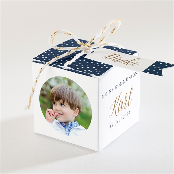 Geschenkbox Kommunion sternenhimmel