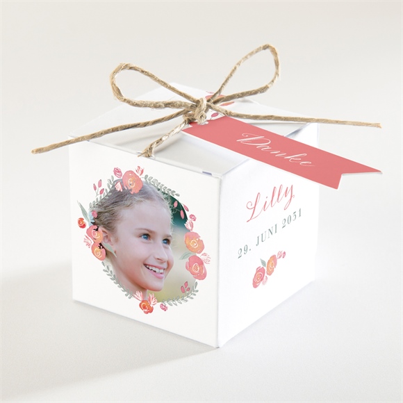 Geschenkbox Kommunion Aquarellkranz ref.N340436