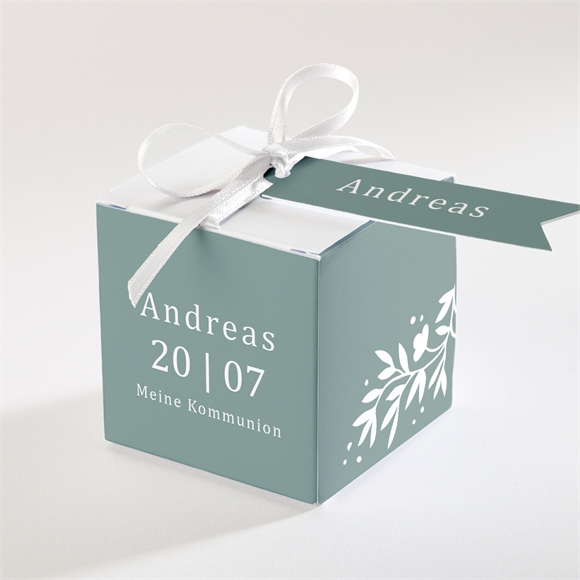 Geschenkbox Kommunion Smaragdprägung ref.N340280