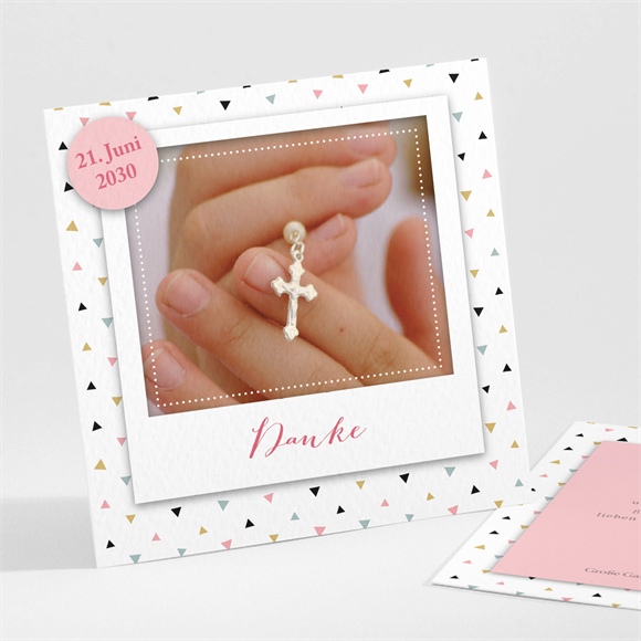 Dankeskarte Kommunion Festlich Modern ref.N301406