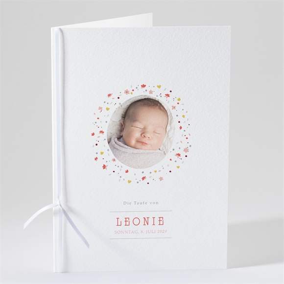 Kirchenheft Taufe Blühendes Glück ref.N491166