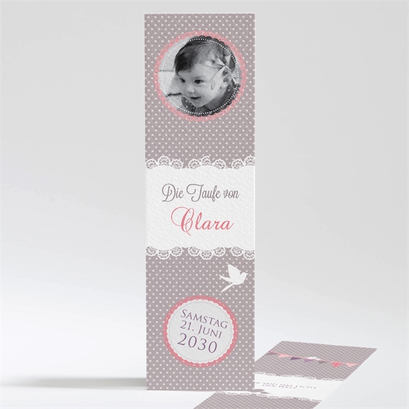 Andenken Taufe Vogelgesang Mädchen ref.N201262