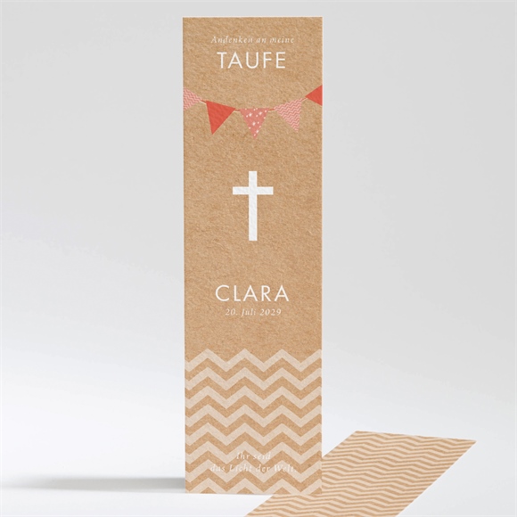 Andenken Taufe Rosa Girlande ref.N20152