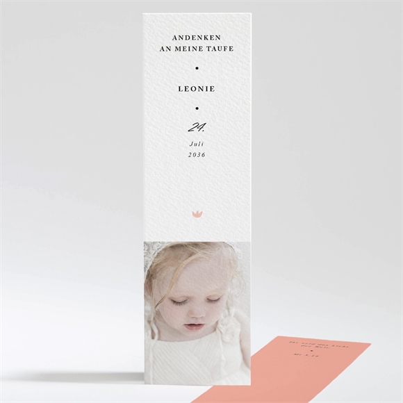 Andenken Taufe Kartentrio Rosa ref.N20162
