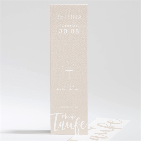 Andenken Taufe Kupfer Schrift ref.N20159