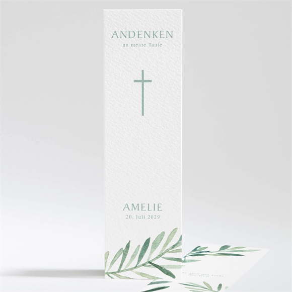 Andenken Taufe Runder Blumenkranz ref.N201104