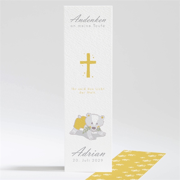 Andenken Taufe Teddy ref.N20153