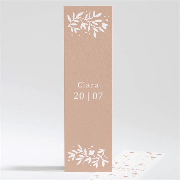 Andenken Taufe windröschen zur taufe