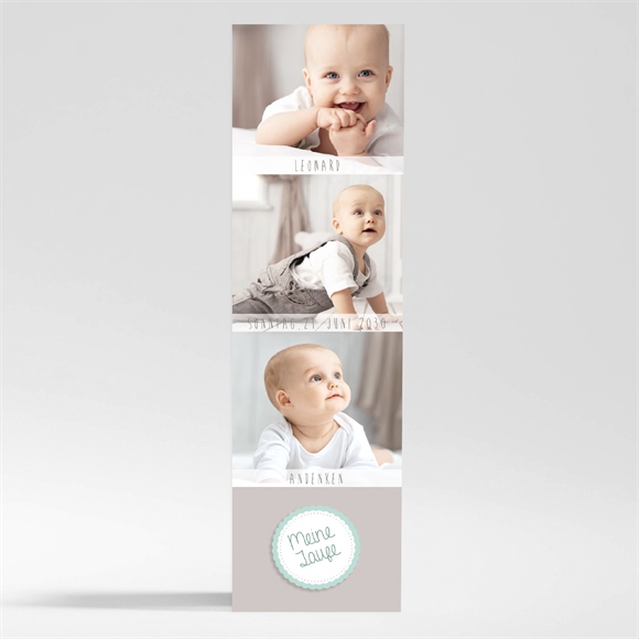 Andenken Taufe mein tag - magnet