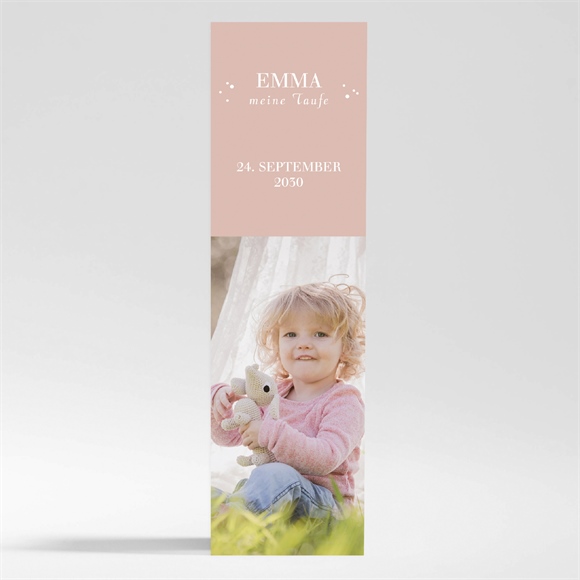 Andenken Taufe Seerose - Magnet ref.N200406