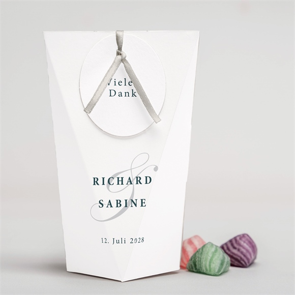 Geschenkbox Hochzeit Schlicht & Elegant - Schachtel ref.N520127