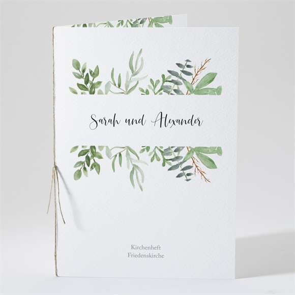 Kirchenheft Hochzeit Blättertanz ref.N491371