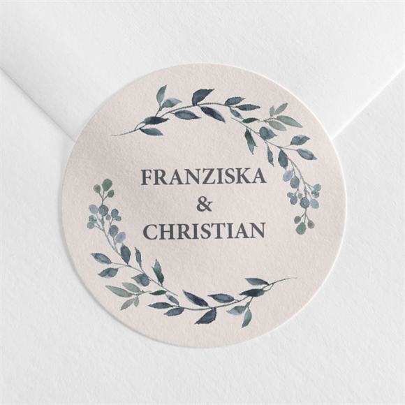 Aufkleber Hochzeit Schöner Glanz ref.N3601163